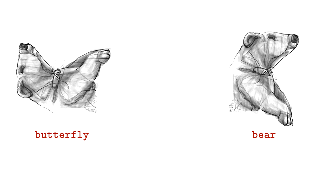 a demonstration of visual anagrams